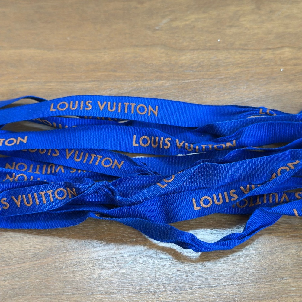 Louis Vuitton ribbon 68+ in. Great condition, can order one or multiple strands!